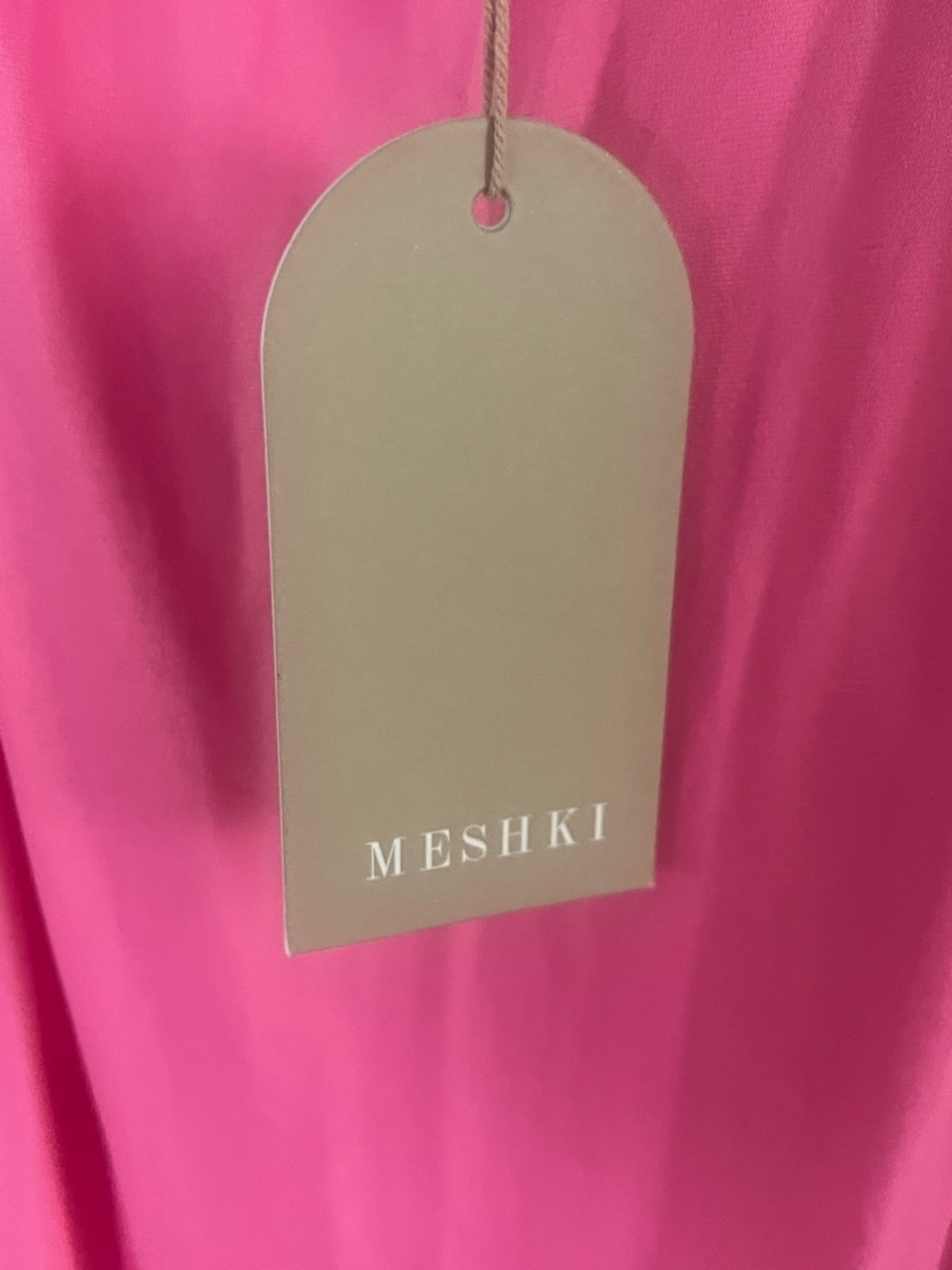 Meshki “Jade” style cowl neck backless maxi dress. SIZE MEDIUM. BRAND NEW W TAG. - Picture 5 of 7